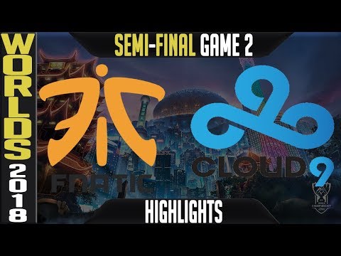 FNC vs C9 Highlights Game 2 | Worlds 2018 Semi-final | Fnatic vs Cloud9 G2