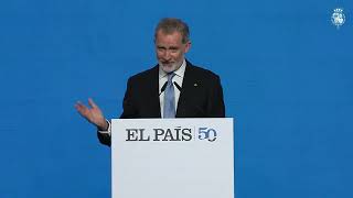 Palabras de Su Majestad el Rey en el 50º aniversario del diario El País
