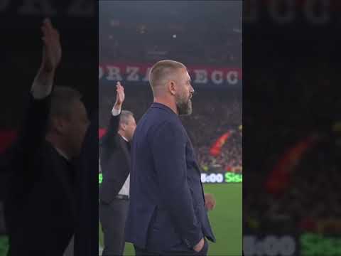 De Rossi reactions to Roma defeat 🫣