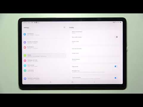Samsung Galaxy Tab S8 - How To Change Font SIze