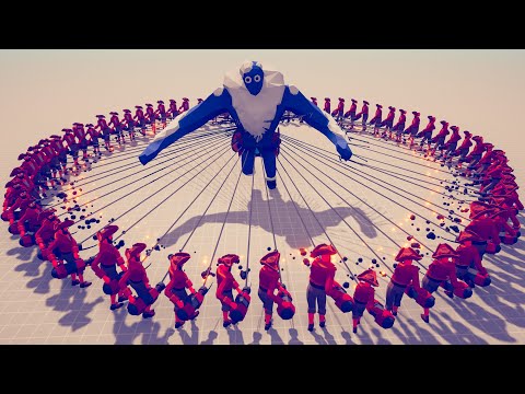 100x HARPOONER vs EVERY UNIT | TABS - Totally Accurate Battle Simulator