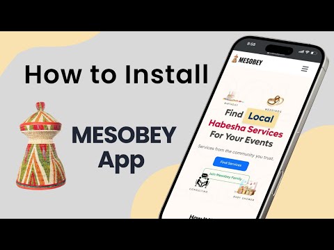 How to add Mesobey to your phone