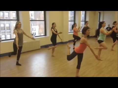 Matt Mattox freestyle jazz dance class technique/combination - Taught by Bob Boross
