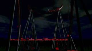 preview picture of video 'RCT3 RollerCoaster Tycoon 3 - Demon Drop (Preview)'