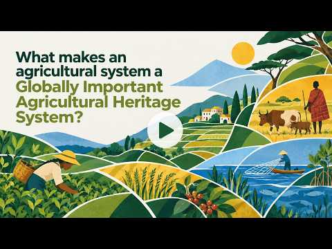 What makes an agricultural system globally important?