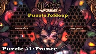 PuzzleToSleep | Glass Masquerade #1: France | Relaxing Gameplay | No Talking