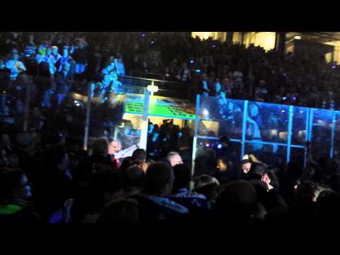 Aufstieg in die DEL 2: Kassel Huskies vs. Wölfe Freiburg 6:1 die Feier danach