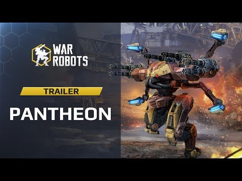 War Robots Pantheon — Ares Hades Nemesis (Trailer) | New Robots