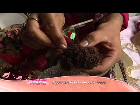 Faça uma linda boneca de pano