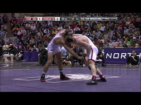 Big Ten Rewind - 2011 Championships - 165 lbs - UW's Andrew Howe vs. OSU's Colt Sponseller