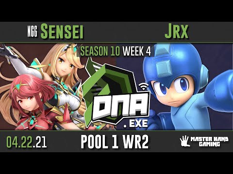 DNA.EXE S10:W4 - NGG | Sensei (Pyra, Mythra) Vs. Jrx (Mega Man) - Top 32