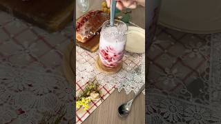 【苺祭】フレッシュイチゴミルクが美味しすぎるよ#簡単レシピ #いちご