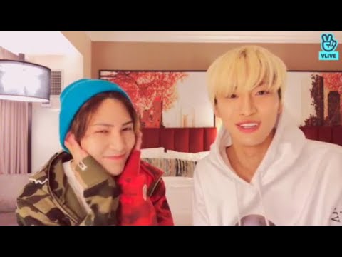 [ENG SUB] ATEEZ VLIVE 20190319 - 여상❤️성화💙CHICAGO 도착✈️