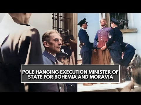 Execution of Karl Herman Frank - the Nazi criminal who massacred 300 villagers