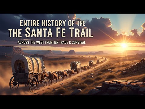 Entire History of the Santa Fe Trail Across the West Frontier trade & survival