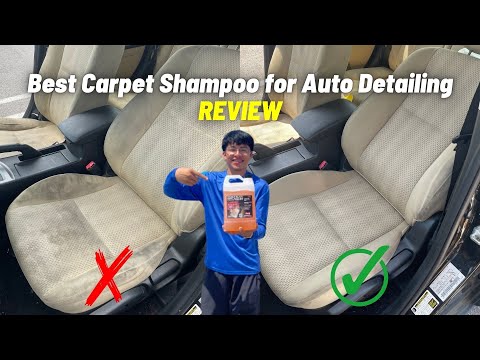 P&S Professional Detail Products Extractor Shampoo – Foam-Free Carpet & Upholstery Cleaner – 60:1 Concentrate – pH Balanced for All Materials – For Carpet Extractors – 1 Gallon video review thumbnail