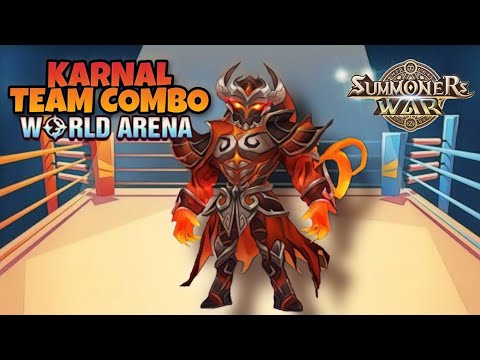 Karnal Team Combo in World Arena Ep. 3 - Summoners War