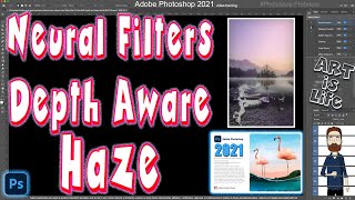 Photoshop 2021 - Neural Filter - Depth Aware Haze
