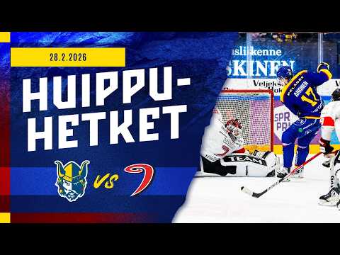 Huippuhetket: Jukurit–JYP 28.2.2026