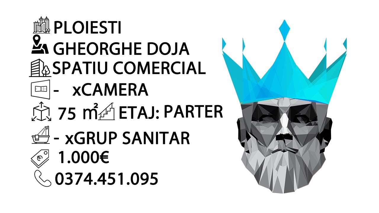 Tur video Gheorghe Doja | Spatiu Comercial Stradal | 75 mp 