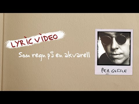 Video thumbnail for Som regn på en akvarell