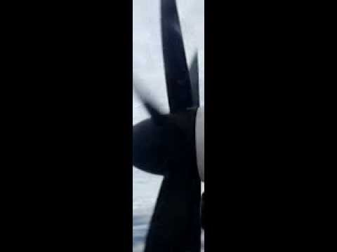 High speed aircraft propeller 1000fps