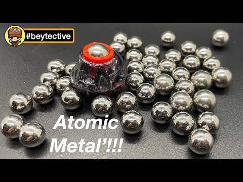 STRONGEST LAD! Atomic Metal'! Try This Beyblade Illegal Mod! #Shorts