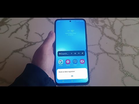 Samsung handy nicht im netz registriert
