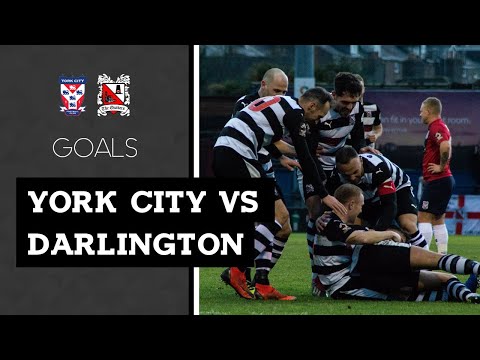 Goals: York City v Darlington