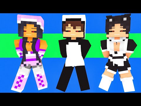 BELLAMY MEME X SUPER IDOL : MINECRAFT ANIMATION BAGAS CRAFT AND APHMAU  - MONSTER SCHOOL