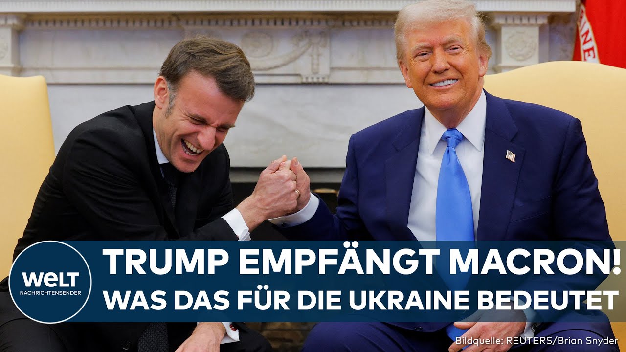 USA: Treffen der G7! Donald Trump empfängt Emmanuel Macron – Was das für die Ukraine bedeutet!