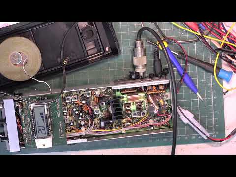 Realistic TRC1005 CB27/81 UK FM CB radio handheld -  repair & service set 1