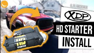 Replacing the Starter in a 6.7L Cummins with an XDP Gear Reduction Starter