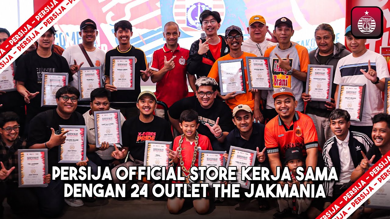 Persija Official Store Kembangkan Kerja Sama Dengan 24 Outlet Jakmania