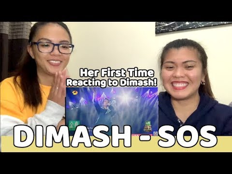DIMASH KUDAIBERGEN - SOS (Turning my friend into a DEAR)  REACTION VIDEO ft AhhJerlii