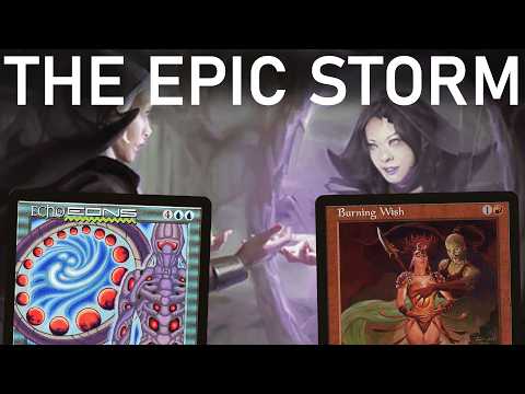 STORMING... EPICALLY! Legacy The EPIC Storm (TES) Combo. MTG