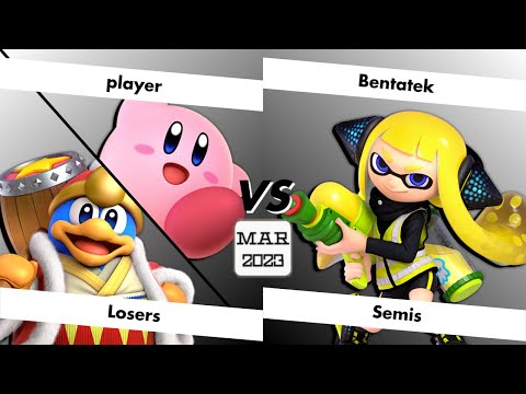 player (Kirby, King DeDeDe) vs. Bentatek (Inkling) - Losers Semis - Flatty March 2023