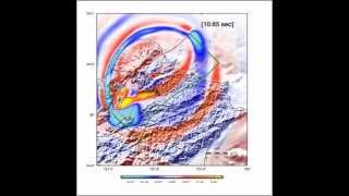 Wave propagation snapshot-2: Rupture begin from center