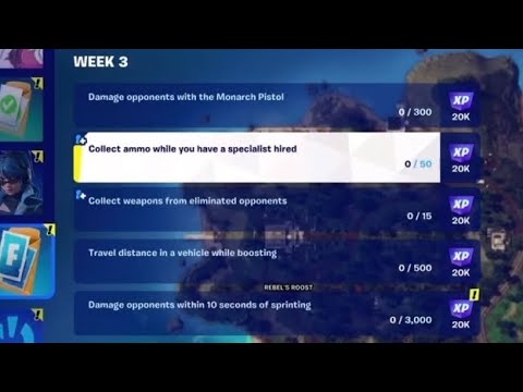 Fortnite Complete week 3 quests guide how to Easily complete