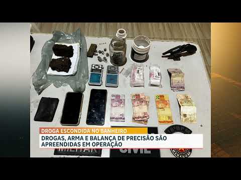 Homem é detido por suspeita de tráfico de drogas em Governador Luiz Rocha