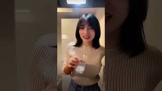 Erika tiktokライブ　終盤