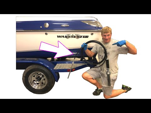 Boat Steering Cable Replacement | Malibu Wakesetter VLX Steering Cable Replacement