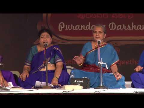 KFAC - Purandara Darshana - Karnataka Sangeetha (Vocal) - H N Meera & Disiciples