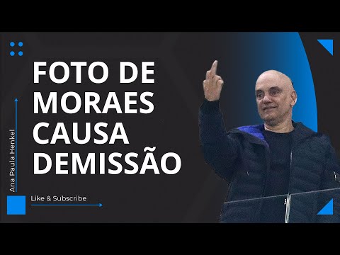 Veículo de imprensa demite autor da foto de Moraes com gesto obsceno