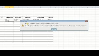 How to Unprotect an excel sheet without password