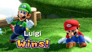 Mario Party Superstars - Luigi Wins By Doing Absolutely Nothing