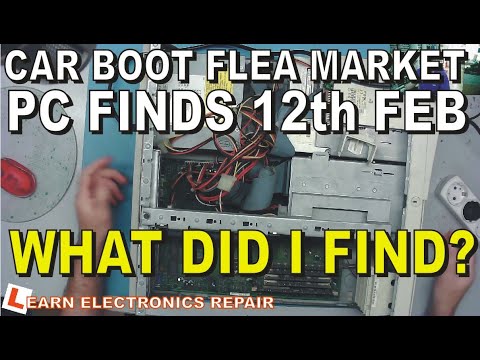 Learn Electronics Repair 6 CAR BOOTY 22 MARCH 2021