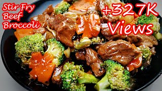 THE SECRET TO MAKE YUMMY AND JUICY BEEF STIR FRY WITH BROCCOLI AND OYSTER SAUCE | SUPER EASY!!!