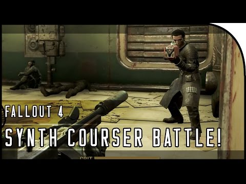 Fallout 4 Gameplay Walkthrough Part 26 – “SYNTH COURSER BATTLE!“