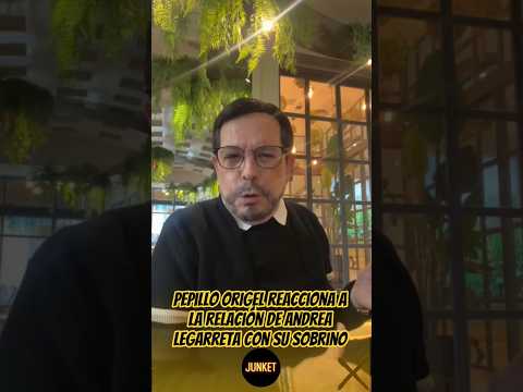 Pepillo Origel reacts to Andrea Legarreta's relationship with her nephew #andrealegarreta